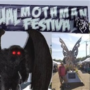 Attend the Mothman Festival - Point Pleasent, West Virginia