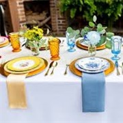 Each Place Setting Different Color