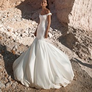 Mermaid Gown With Bubble Hem