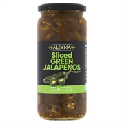 Sliced Green Jalapeños