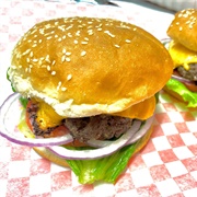 Angus Chuck Cheddar Cheeseburger