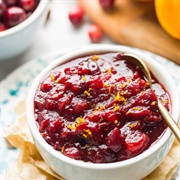 Apple and Orange Cranberry Sauce