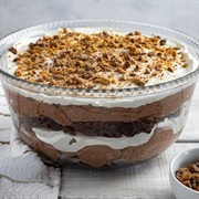 Chocolate Toffee Brownie Trifle