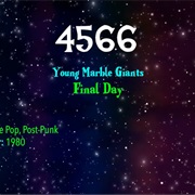 #8547 Final Day by the Young Marble Giants