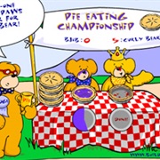 Build a Bear Pie Eating Game