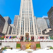 Rockefeller Center and Plaza, New York
