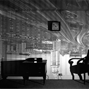 Camera Obscura Image of Boston's Old Customs House in Hotel Room (Abelardo Morell)