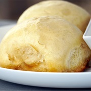 Vegan Dampfnudel With Vanilla Sauce