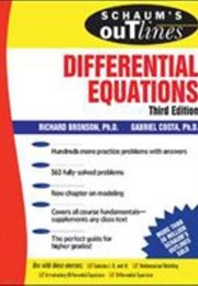 Schaum's Outline of Differential Equations Book Share to Facebook Share to Pinterest Share (Richard Bronson)