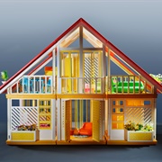 Barbie Dream House (A-Frame, 70s Style)