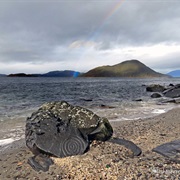 Petroglyph Beach State Historic Site
