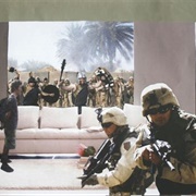 Gladiators From the Series House Beautiful: Bringing the War Home, New Series (Martha Rosler)