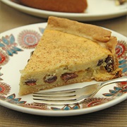Ricotta Tart With Raisins