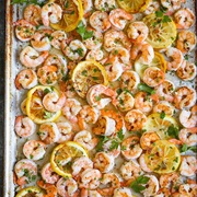 Sheet Pan Garlic Shrimp and Vegetables