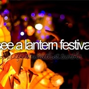 See a Lantern Festival