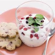 Pomegranate Yogurt