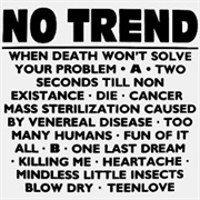 When Death Won't Solve Your Problem - No Trend