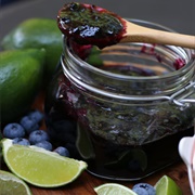 Blueberry and Lime Jam