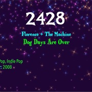 #7961 Dog Days Are Over by Florence + the Machine
