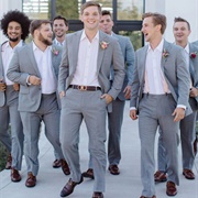 Classic Fit Suits for Groomsmen