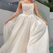 Lace and Organza Fabrics for Dress