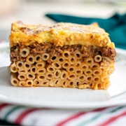 Beef and Lamb Pastitsio