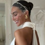 Buttons on Back of Halter Neck