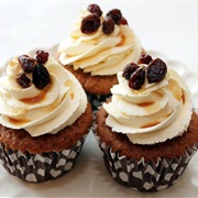 Rum Raisin Cupcakes