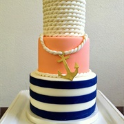 Nautical Theme Cake