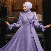 Wrap Bodice Tied on Side