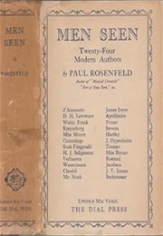 Men Seen (Paul Rosenfeld)
