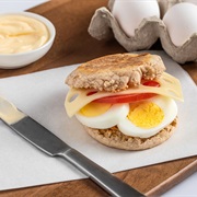 Hard-Boiled Egg Sandwich