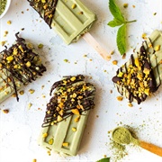 Matcha Pistachio Coconut Popsicle