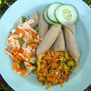 Green Figs and Saltfish (Saint Lucia)