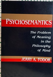 Psychosemantics (Jerry Fodor)