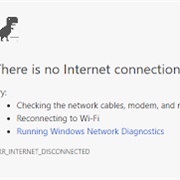 No Internet Connection