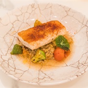 Crispy Garlic-Crusted Domestic Fish