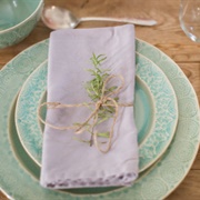 Herb Sprig on Place Settings