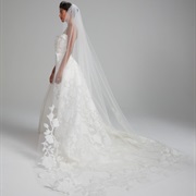 Jacquard Bridal Veil