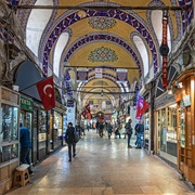 Shop in the Grand Bazaar in Istanbul