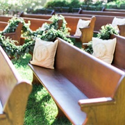 Pews for Wedding Seating