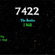 #9245 I Will by the Beatles