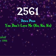 #7998 You Don't Love Me (No, No, No) by Dawn Penn