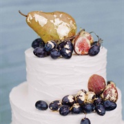 Fruit as Wedding Cake Topper