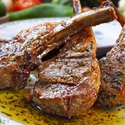 Minted Lamb Chops