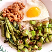 Soy Okra Rice