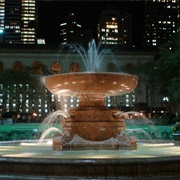 Josephine Shaw Lowell Memorial Fountain, Bryant Park