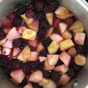 Blackberry Pear Compote