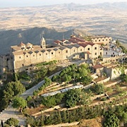 Stavrovouni Monastery, Pyrga, Larnaca, Cyprus