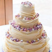Easter Theme Wedding Cake